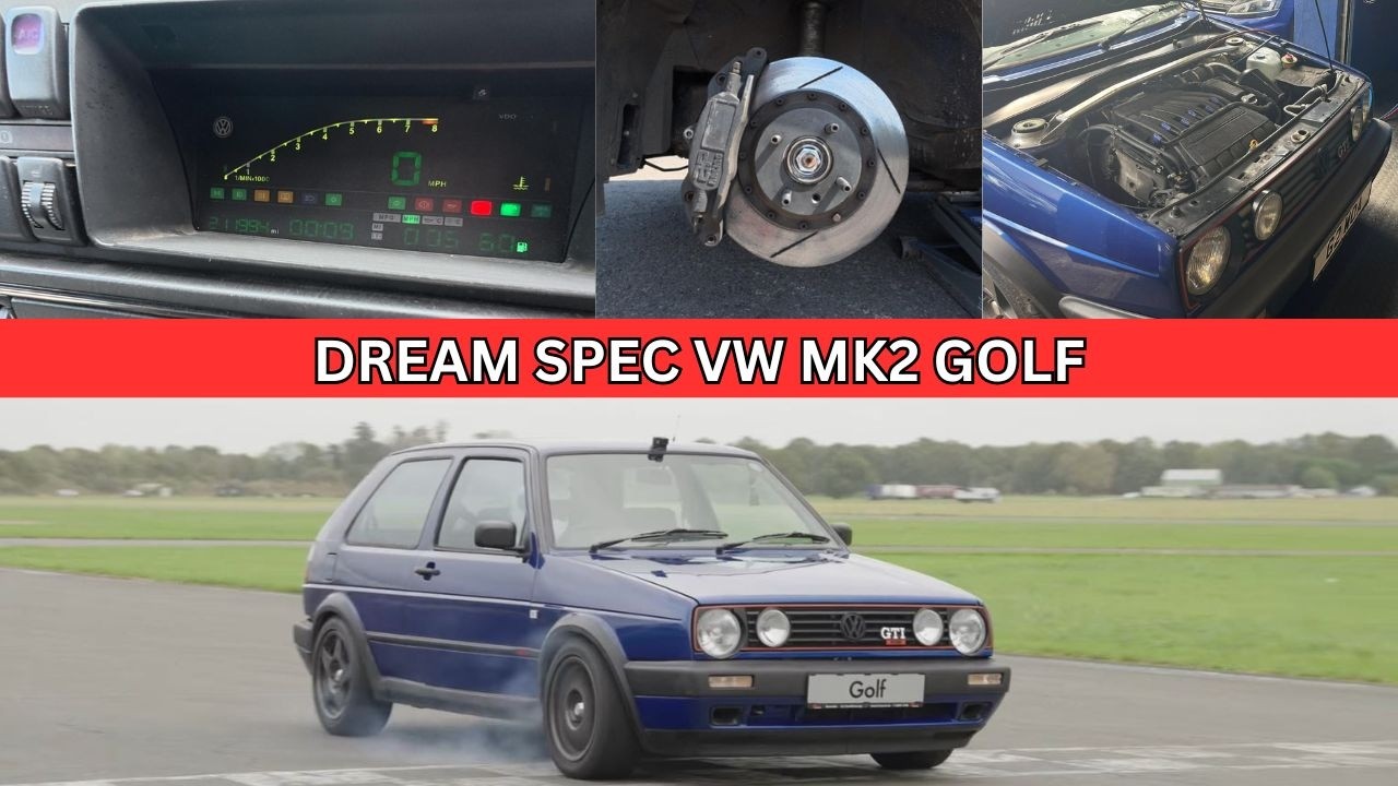 Digital Dash Upgrade For Your MK2 VW Golf!