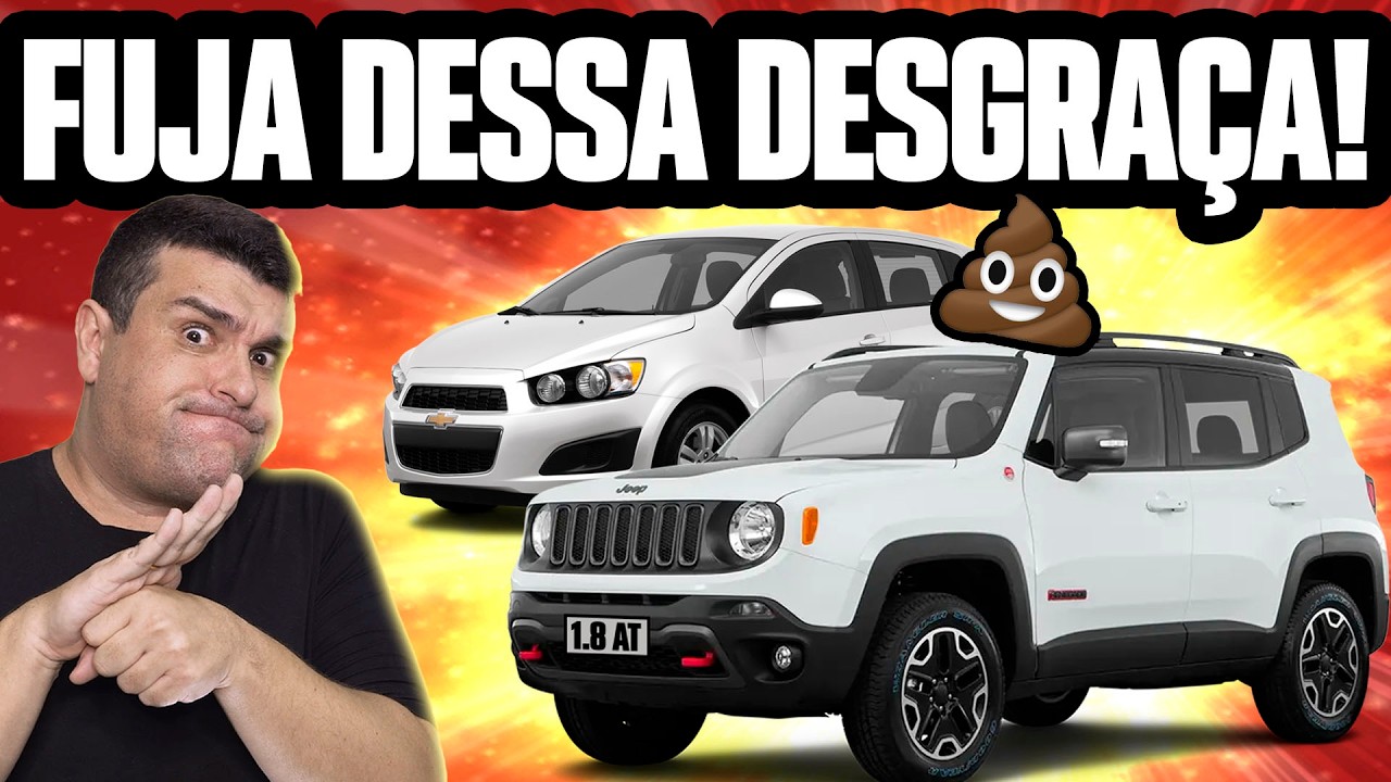TENTADORES E PÉSSIMOS: NÃO COMPRE esses CARROS AGORA! BARATOS mas RUINS, FRÁGEIS e CAROS DE MANTER!