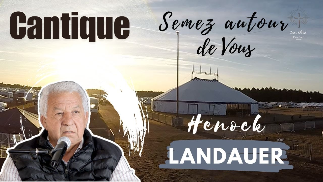 Cantique Semez autour de vous Henock Landauer ( guitare Jephte Reverdy )