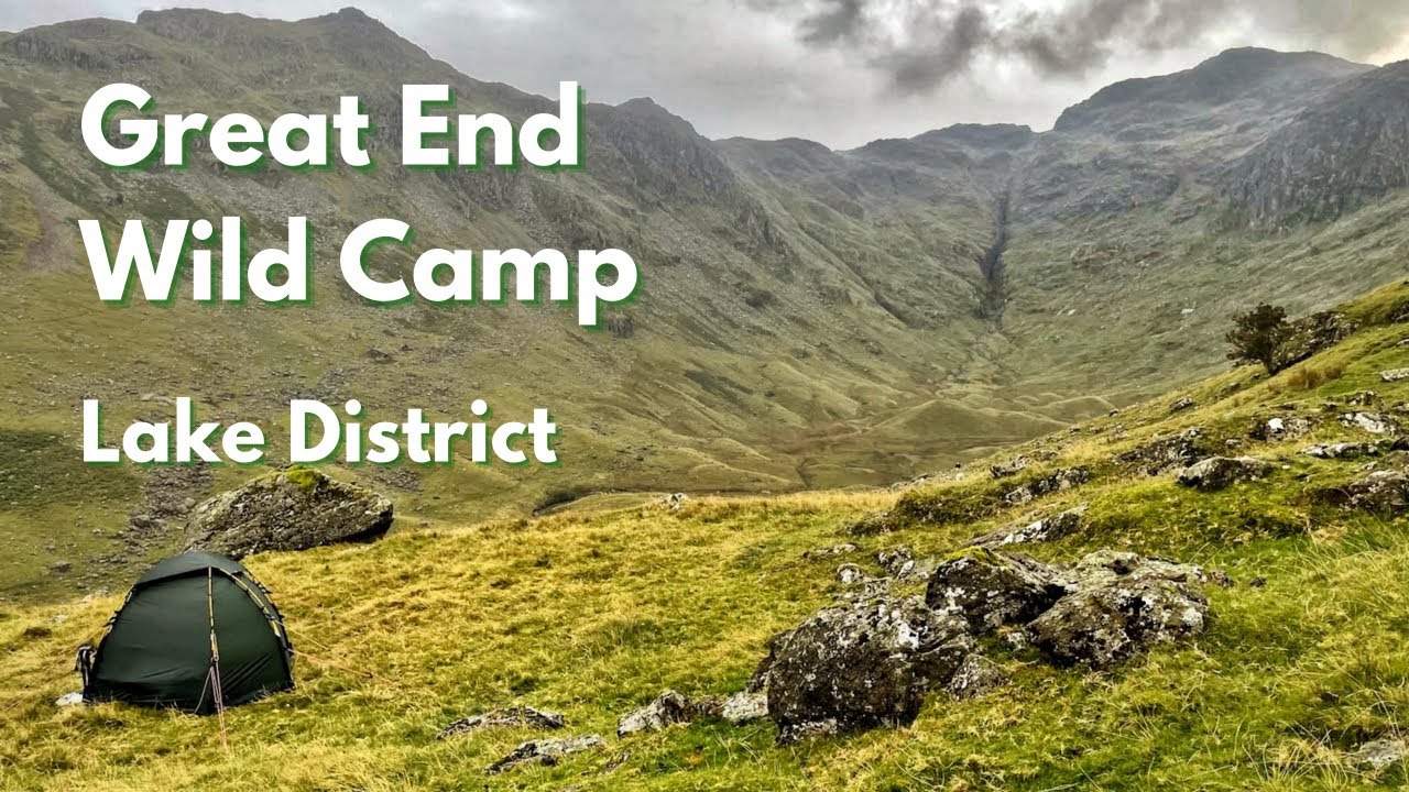 Great End - Lake District - Wild Camp - Hilleberg Soulo #lakedistrict #hilleberg