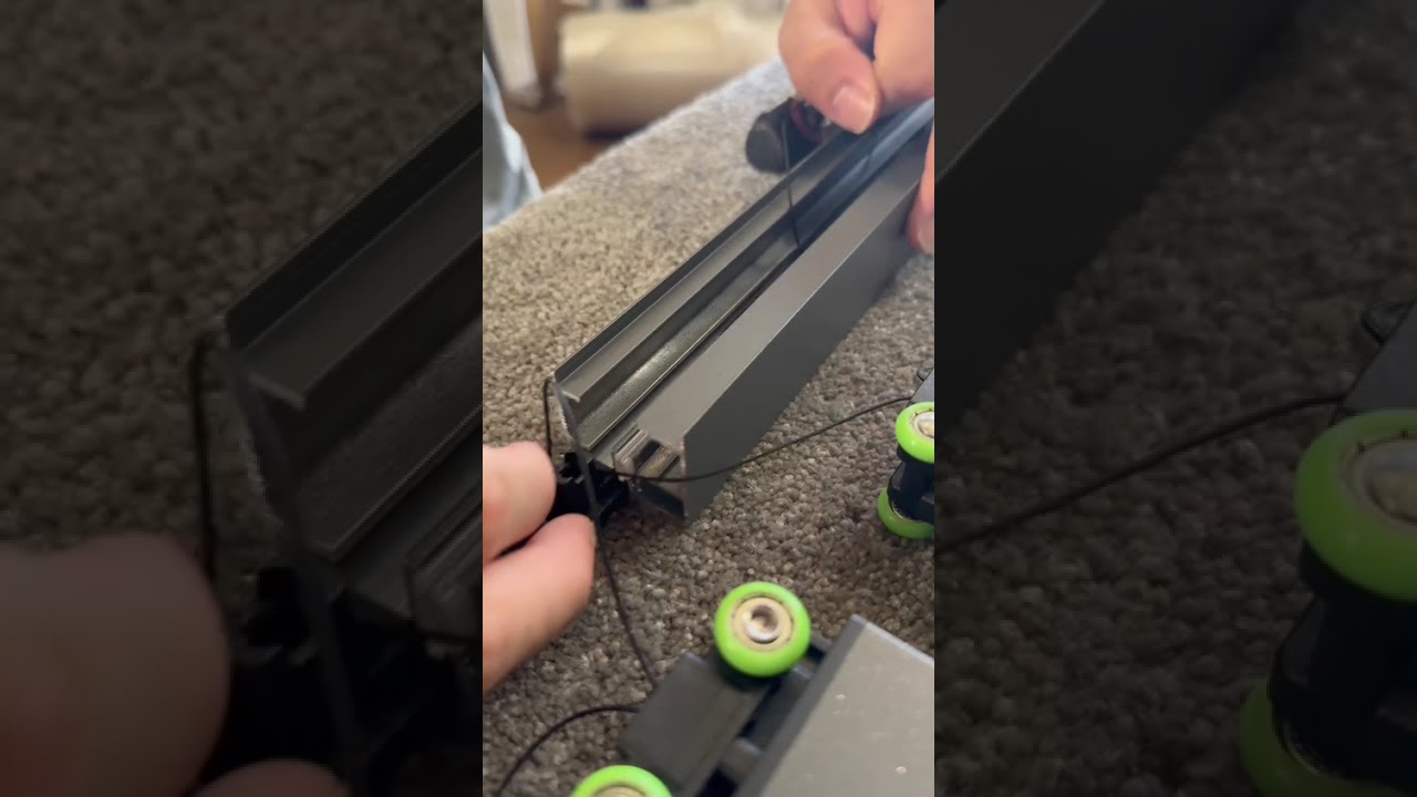 Reliable Roller double slides one track