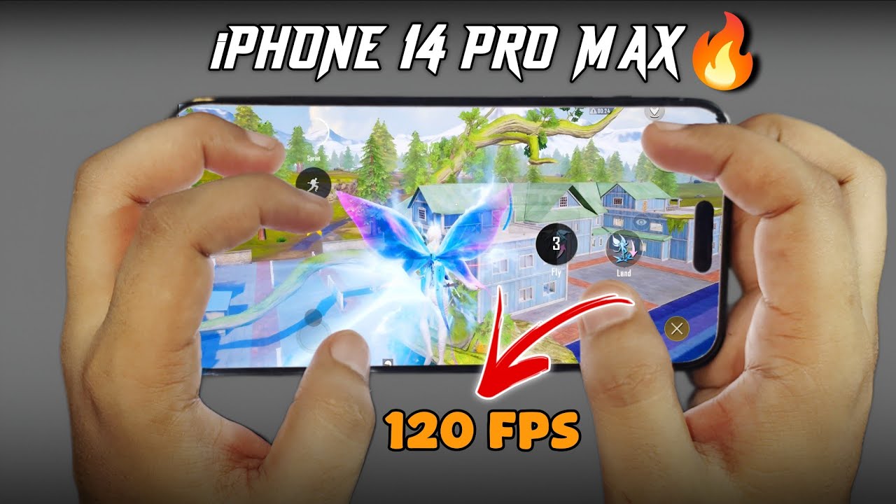 iPhone 14 pro max Bgmi test🔥| iPhone handcam gameplay | 120fps gameplay