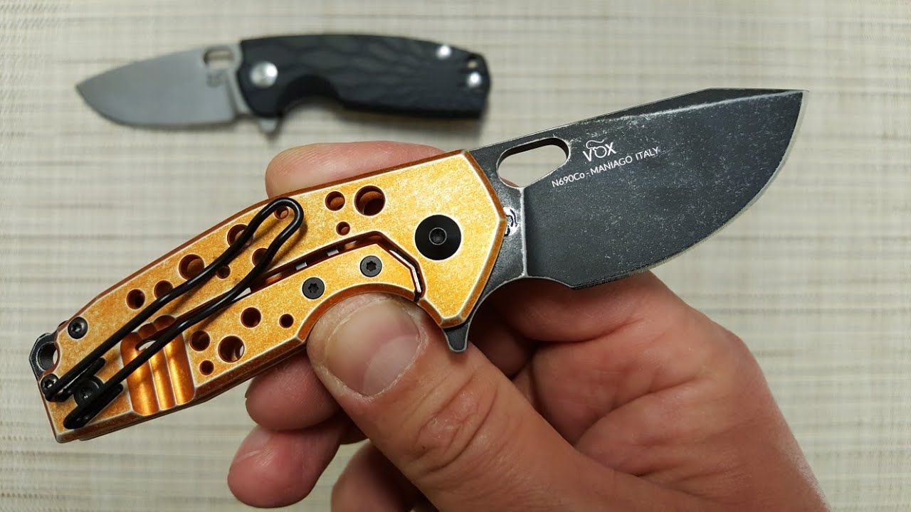 Нож SURU ALUMINIUM Fox Kives. Победитель Blade Show 2018