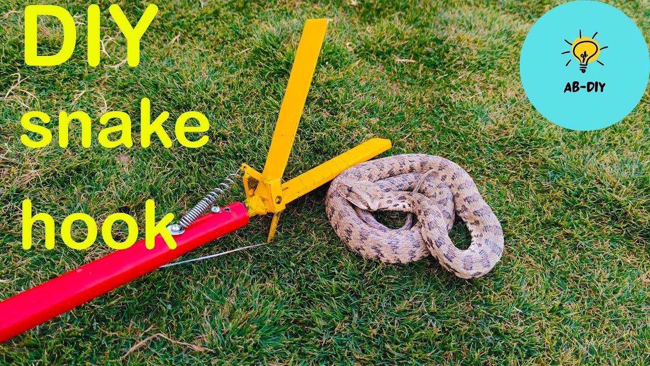 Snake Clamp Tongs - how to make snake catcher stick