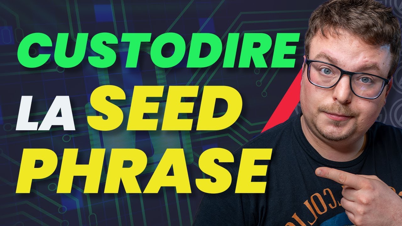 Come CUSTODIRE al MEGLIO la SEED PHRASE (Chiave Privata) del nostro Hardware Wallet [GUIDA BASE]