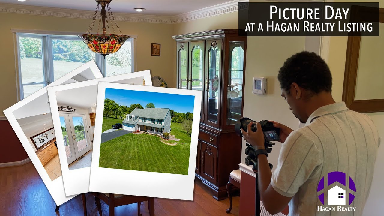 Picture Day at a Hagan Realty Listing - Behind the Scenes