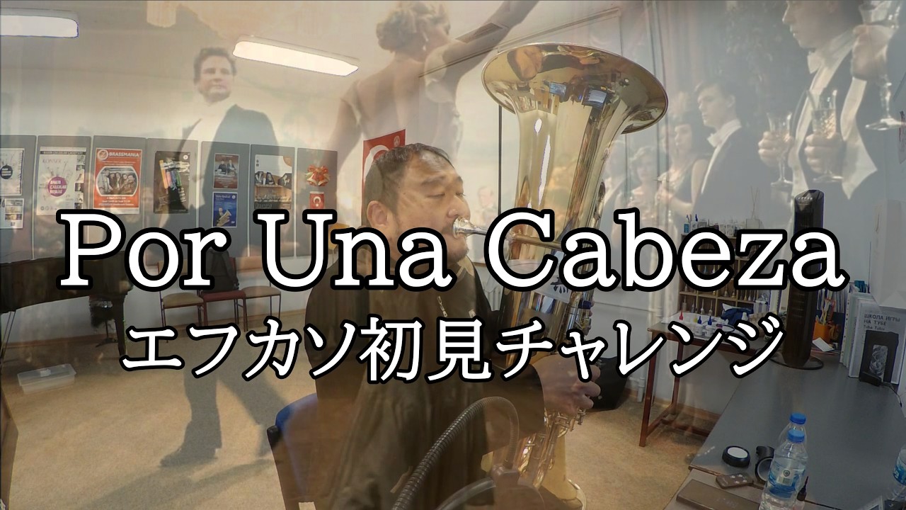 Por Una Cabeza　#エフカソ初見チャレンジ　#Tuba
