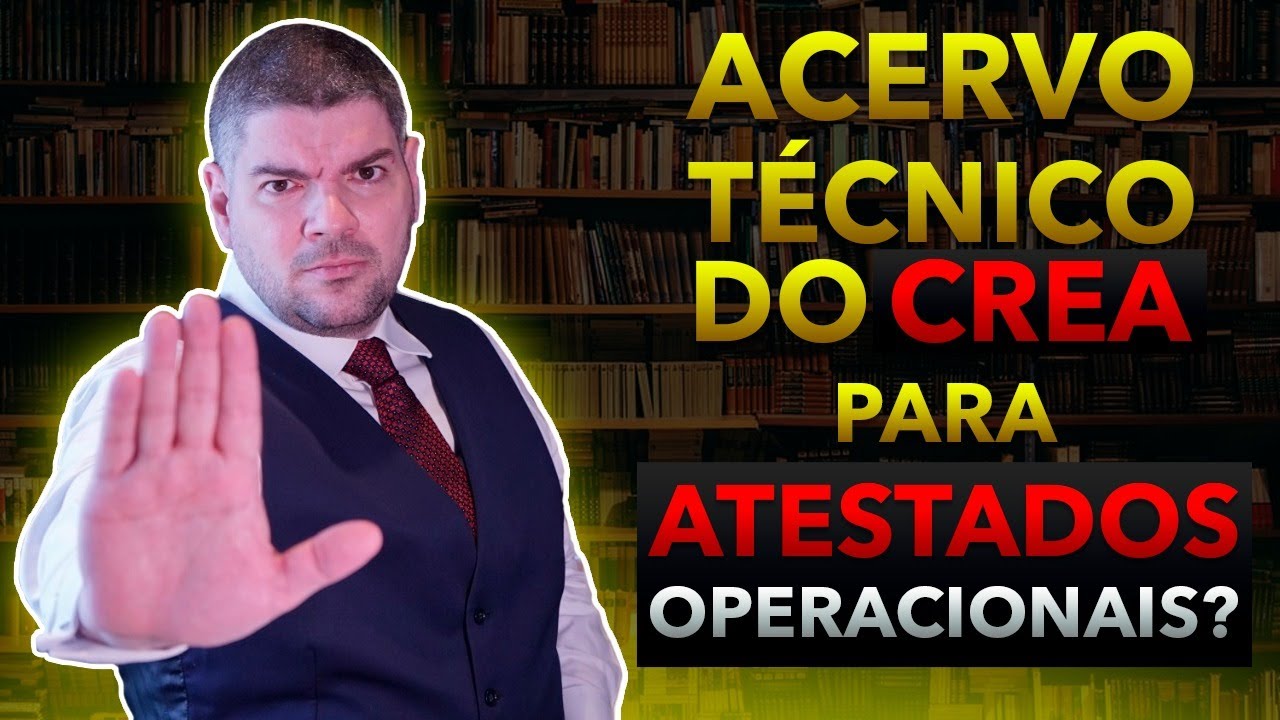 Registro de atestado de capacidade técnica operacional no CREA para licitações