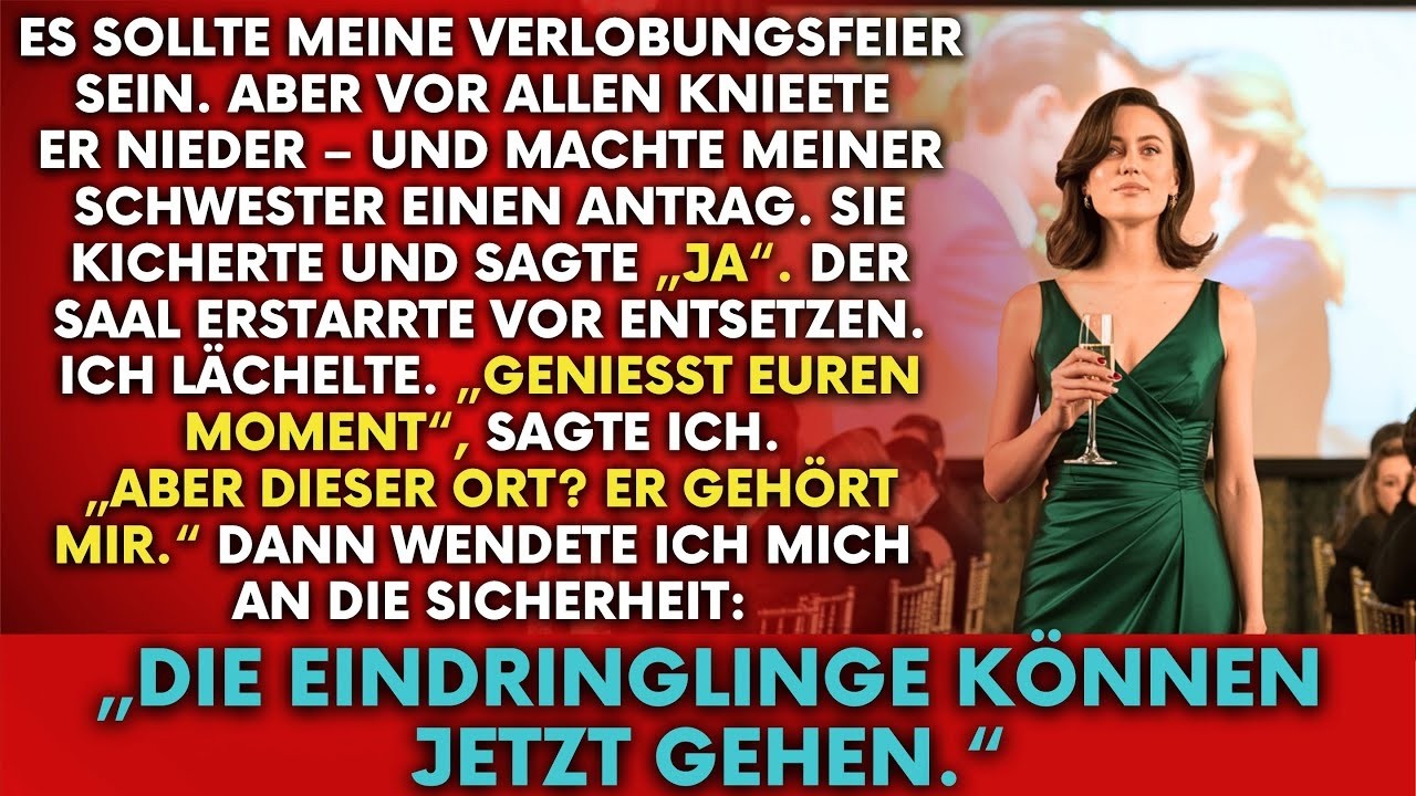 Auf meiner Verlobungsfeier hielt er um die Hand meiner Schwester an – doch mir gehörte die Locatio