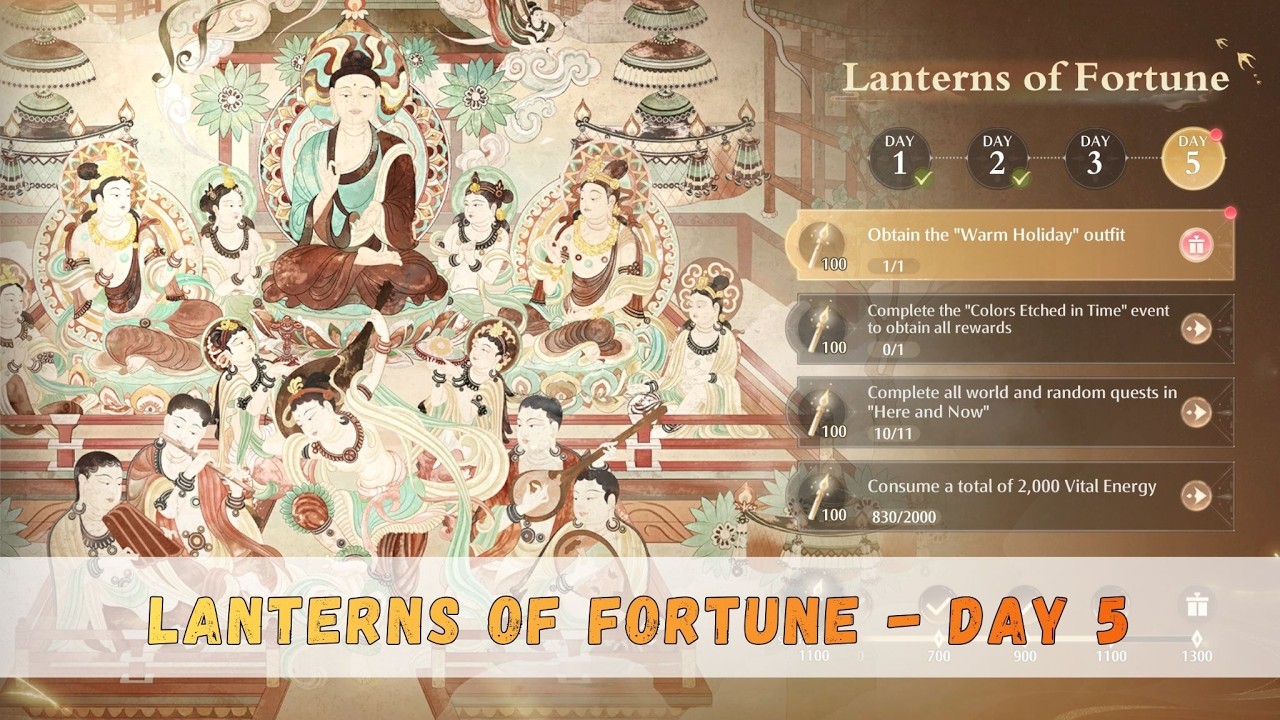 Infinity Nikki - DAY 5: Lentera Keberuntungan [Lanterns of Fortune]