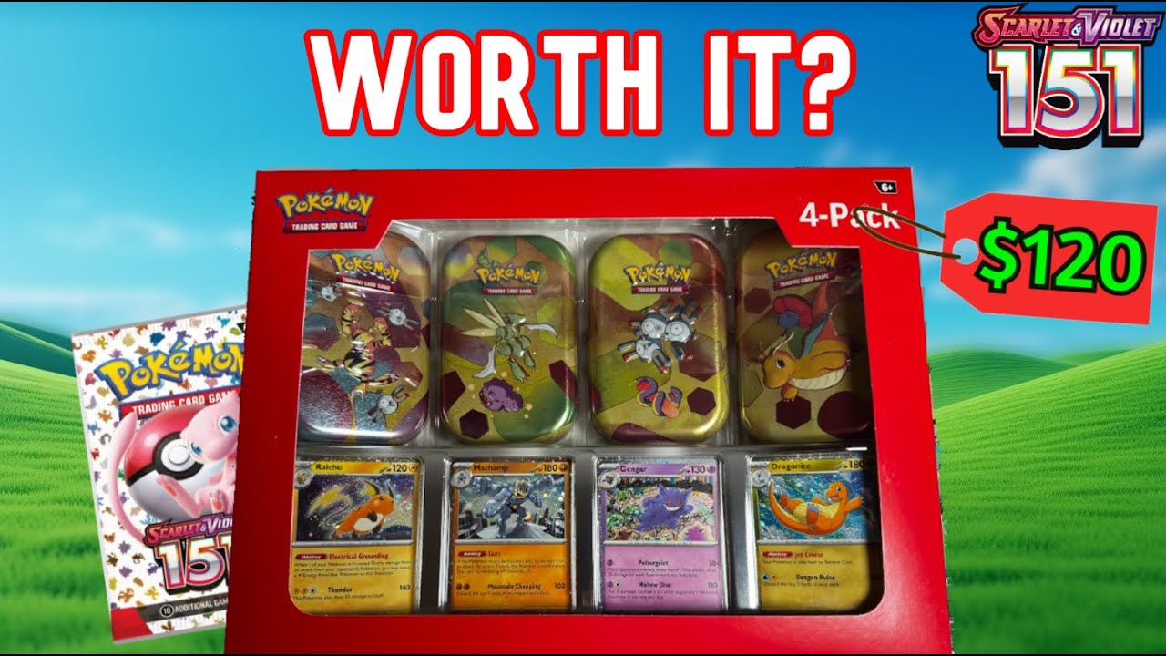 Открываем НОВУЮ эксклюзивную коробку с 4-мя жестами Pokemon 151 от Sam’s Club! 🔥 БЕЗУМНЫЕ ТЯГИ!
