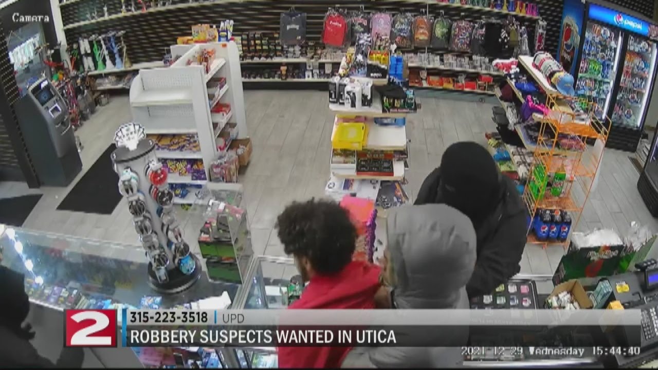Utica robbery suspects sought