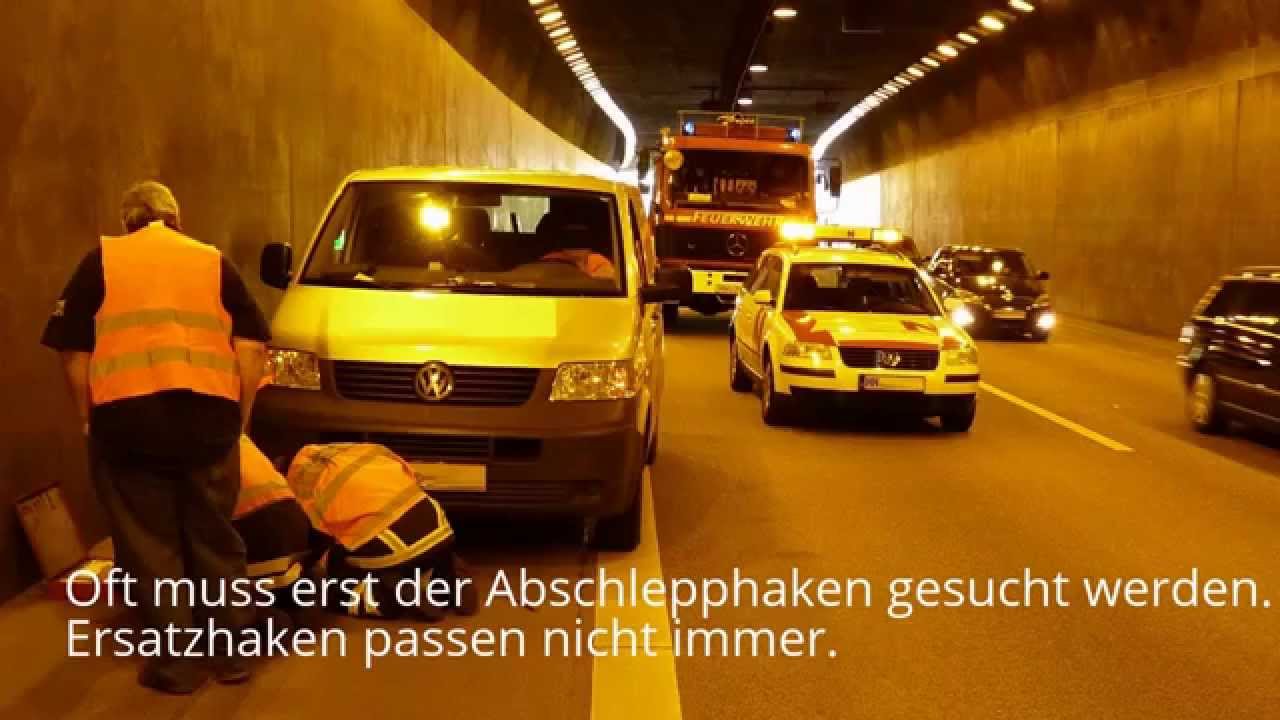 A7|Hamburg: Panne im Elbtunnel (07.06.2015)