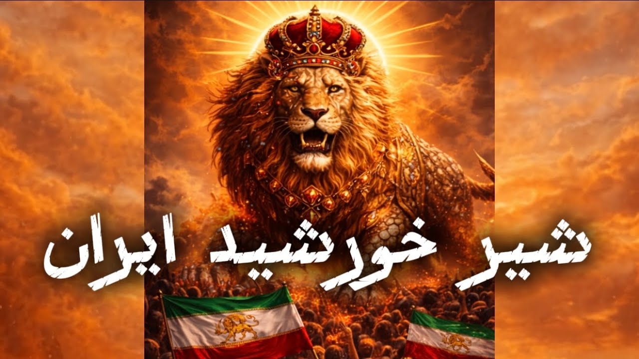 For the Freedom of Iran | 💚🤍♥️ شير خورشيد ايران