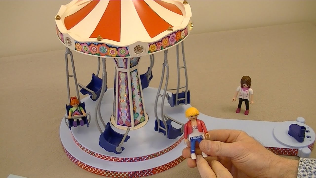 Playmobil 5548 Summer Fun Flying Swings Unboxing, Assembly & Review