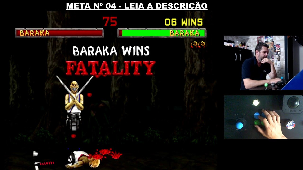 LIVE 29/01 - MORTAL KOMBAT II - TENTATIVAS DE FINALIZAR A META
