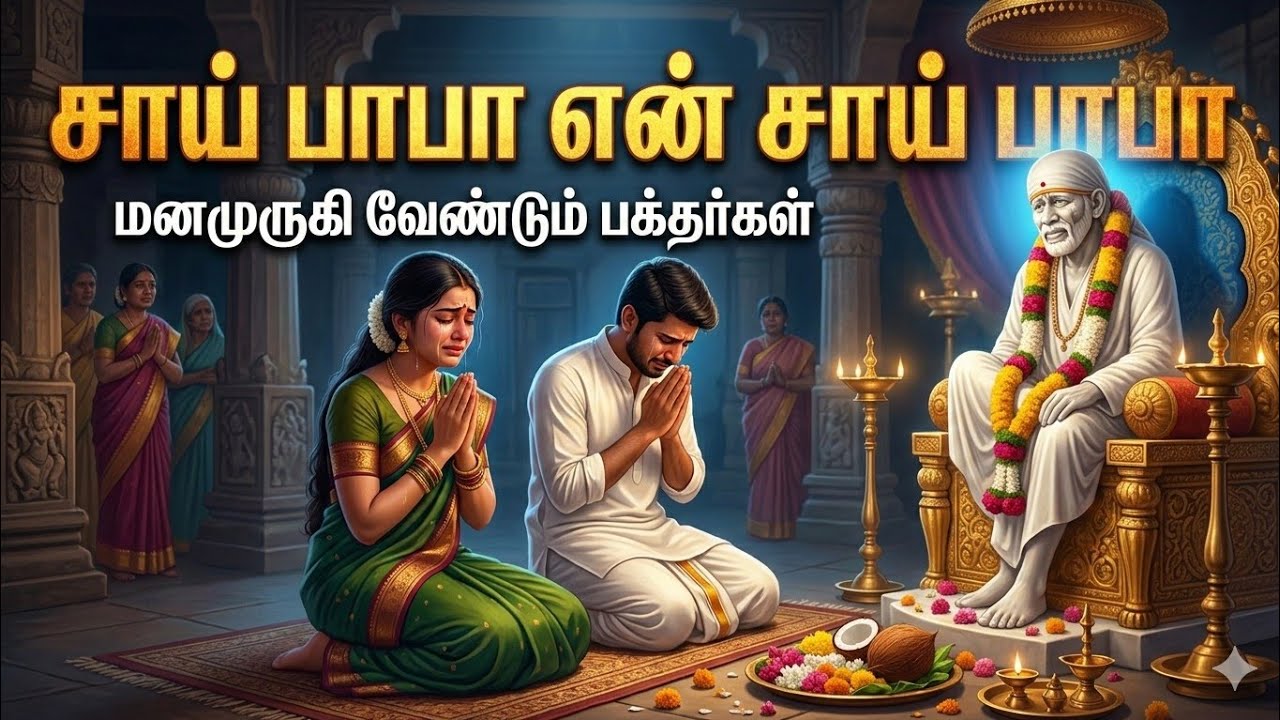 மன அமைதி தரும் சாய்பாபா பாடல் 🙏Sai Baba Devotional Song #saibaba #shirdi #new #viral 