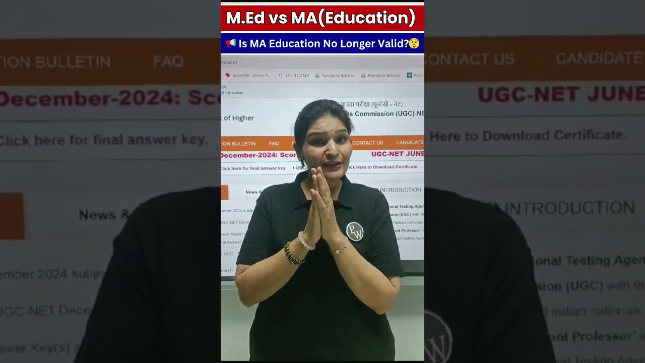 M.Ed vs MA (Education): Why NCTE&rsquo;s Latest Draft Guidelines Ignore MA (Education)!