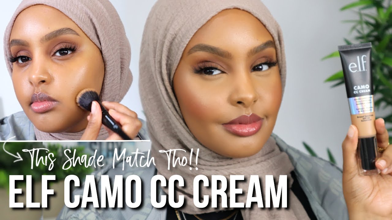 ELF CAMO CC CREAM FIRST IMPRESSIONS *guys I'm shook!!😩* | Jasmine Egal