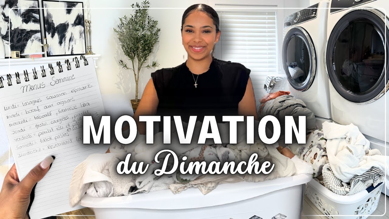 MDD#21: Fatigu&eacute;e mais motiv&eacute;e ! Routine du dimanche pour tout remettre en ordre ! ✨