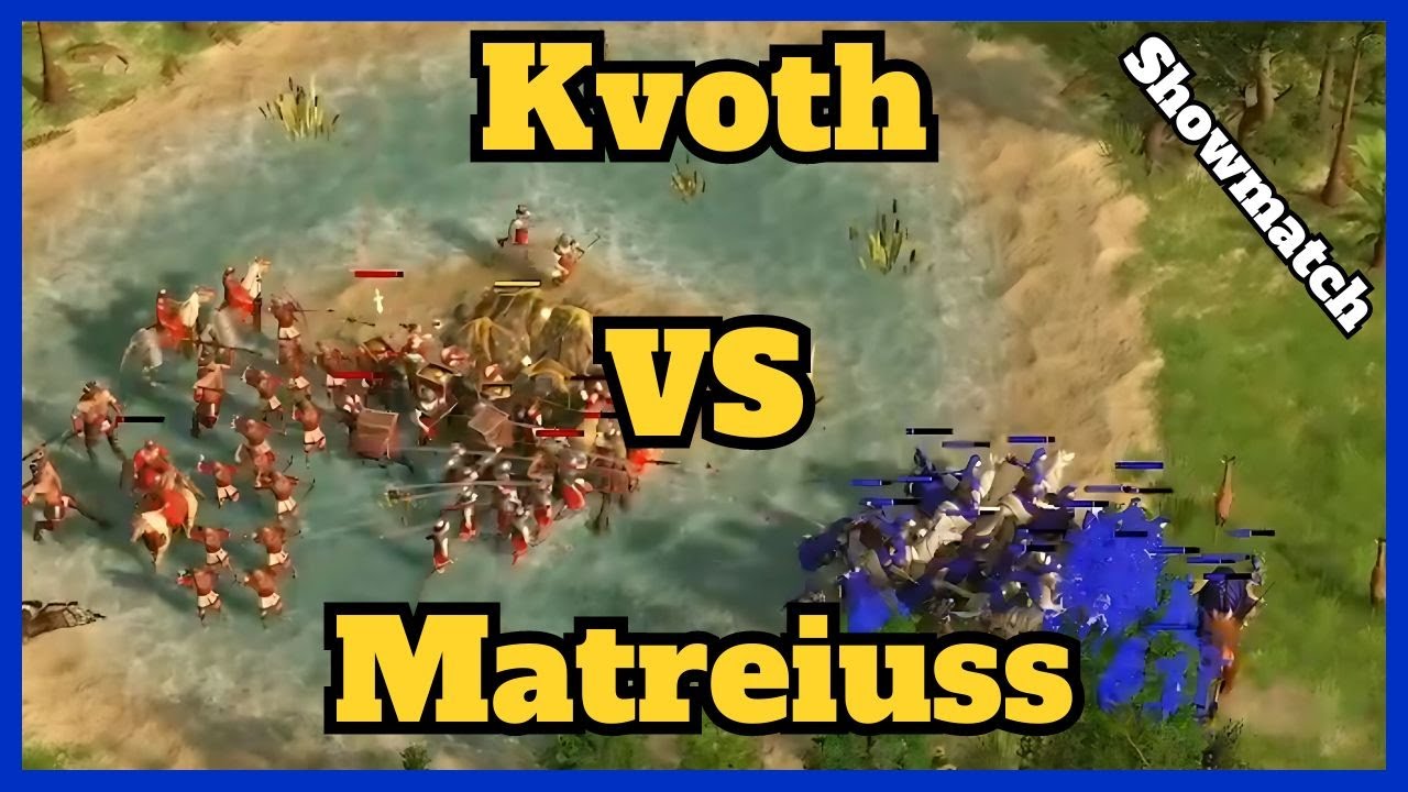 Kvoth verse Matreiuss | Age of Mythology Retold BO5 SHOWMATCH