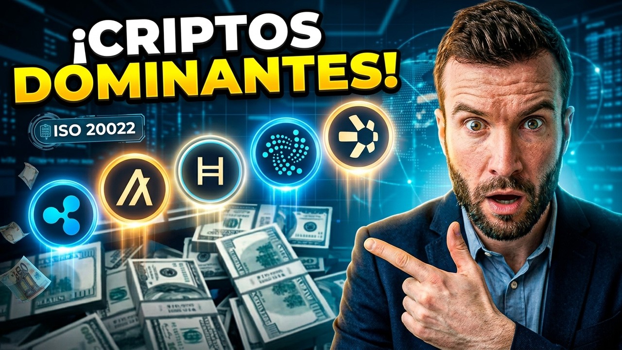 💣 Las 5 CRIPTOS (ISO 20022) que sustituir&aacute;n al dinero en 2026 (y c&oacute;mo prepararte) ⚡