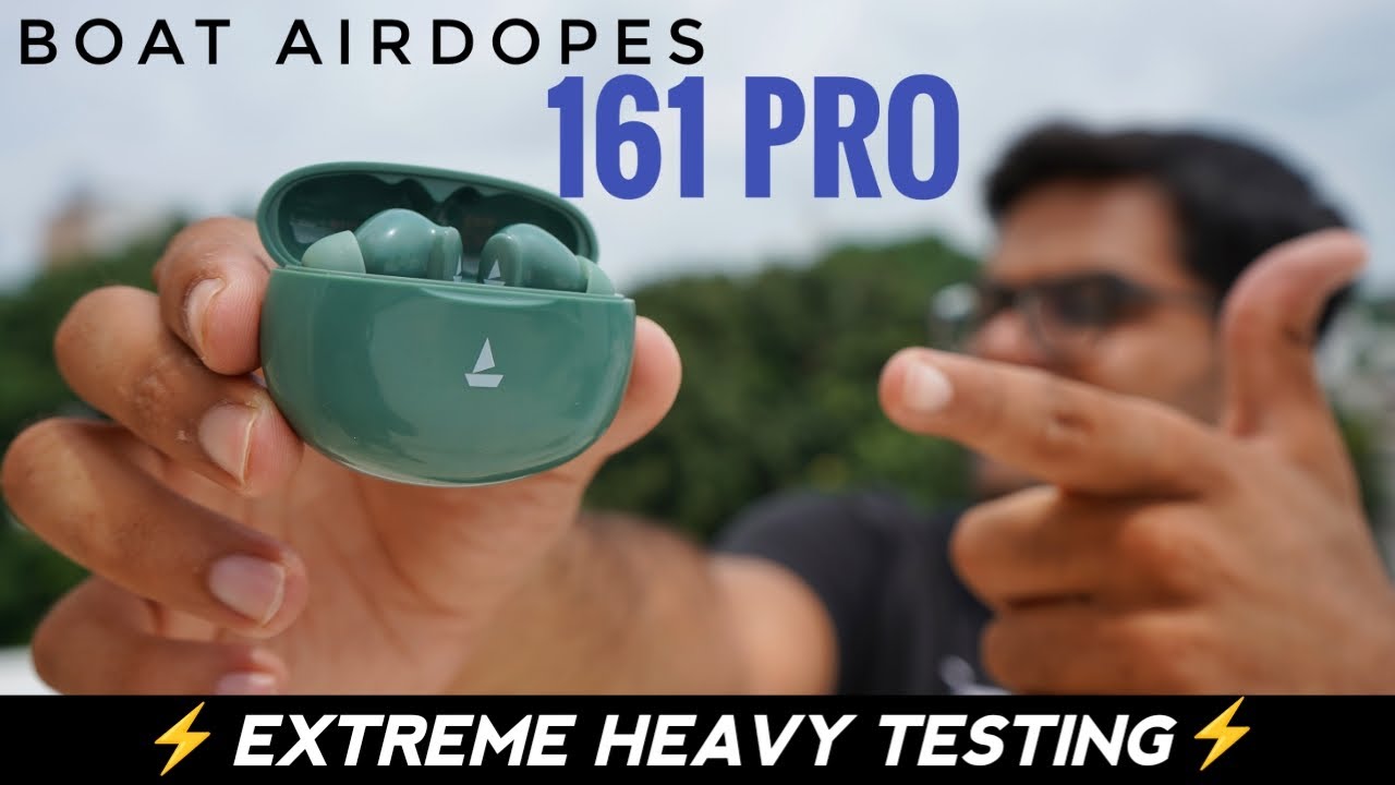boAt Airdopes 161 Pro True Wireless Earbuds with Dual Device Pairing ⚡⚡ Really a Pro ??