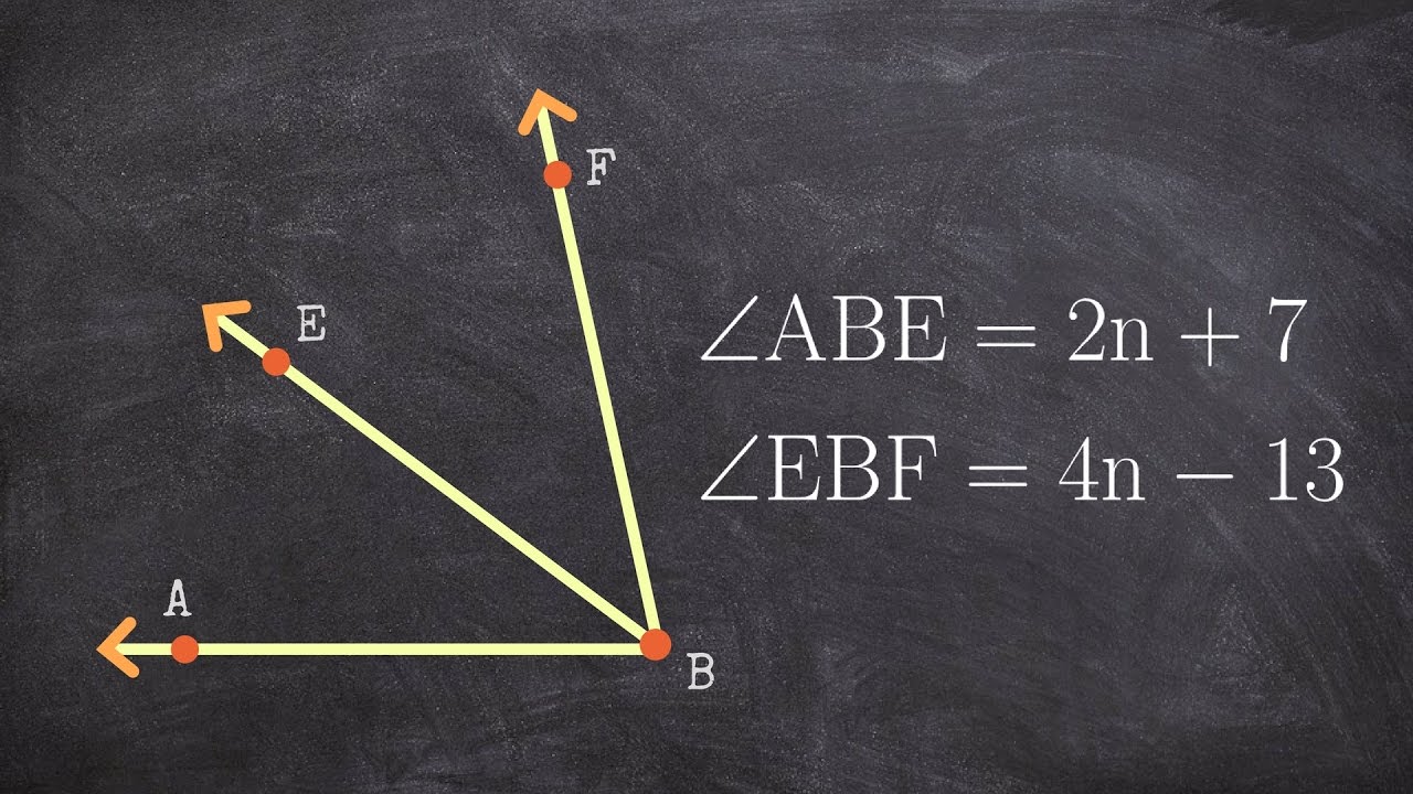 Using the sum of two angles to find the value of n- Online Math Tutor