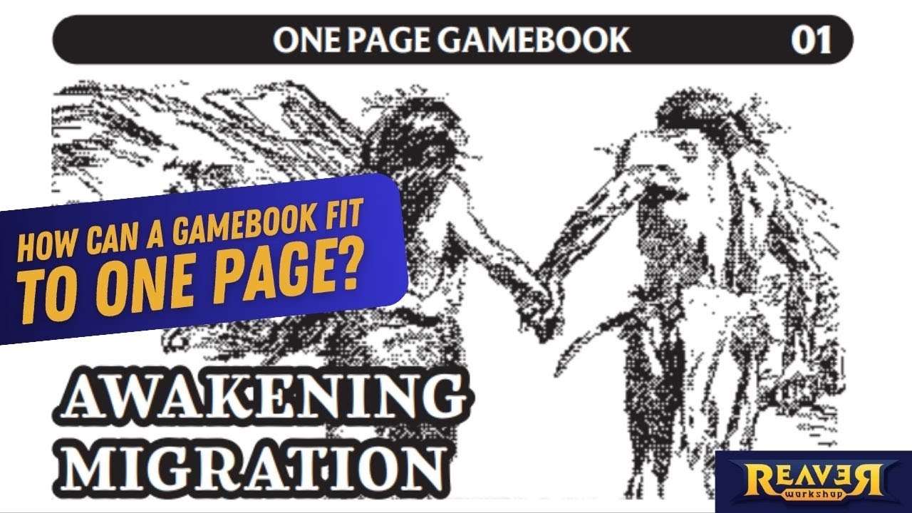 Awakening Migration - One Page Gamebook actual play