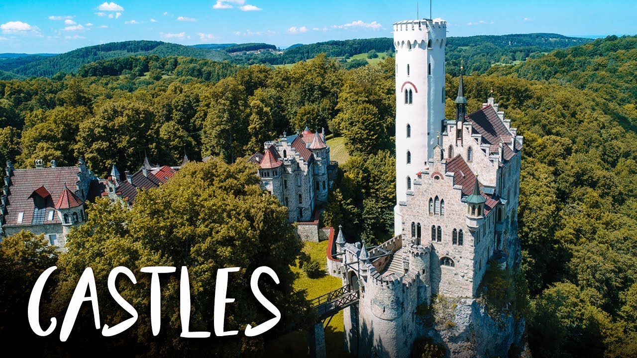 Drone flight: Fairytale castles in GERMANY!