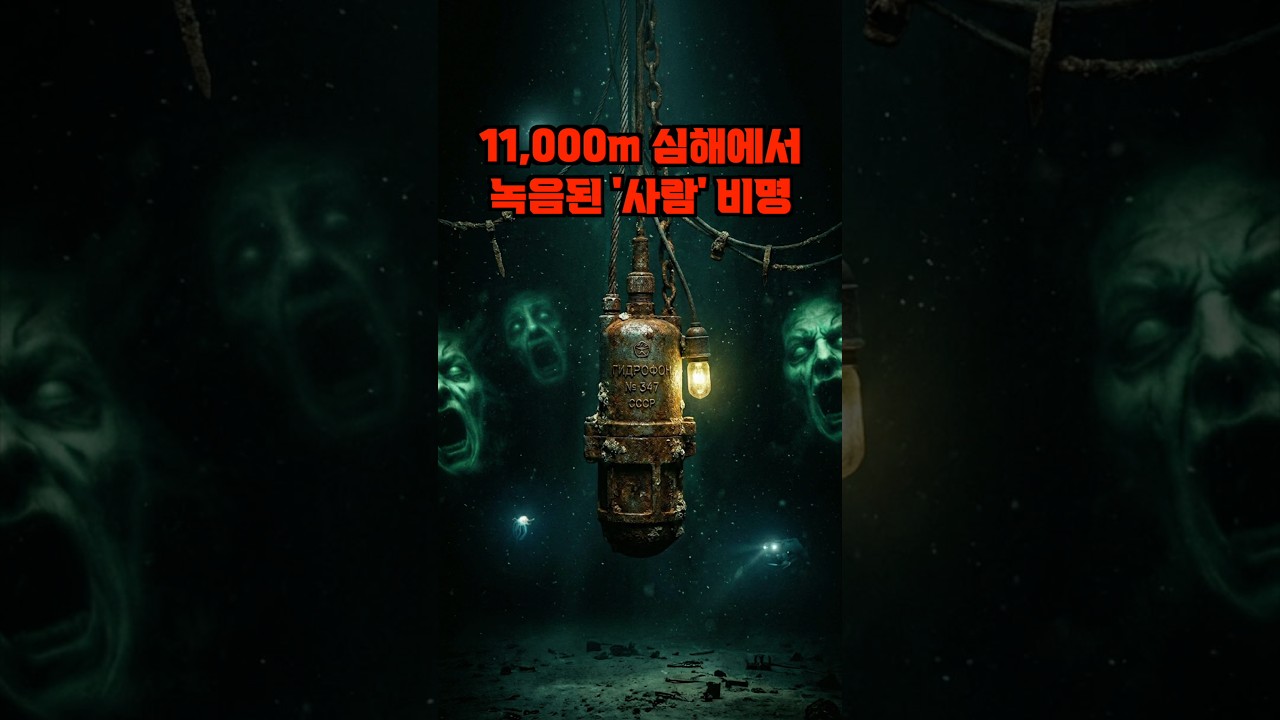 심해 11km에서 사람 비명 소리가 들린다면? (구소련 1급 기밀)