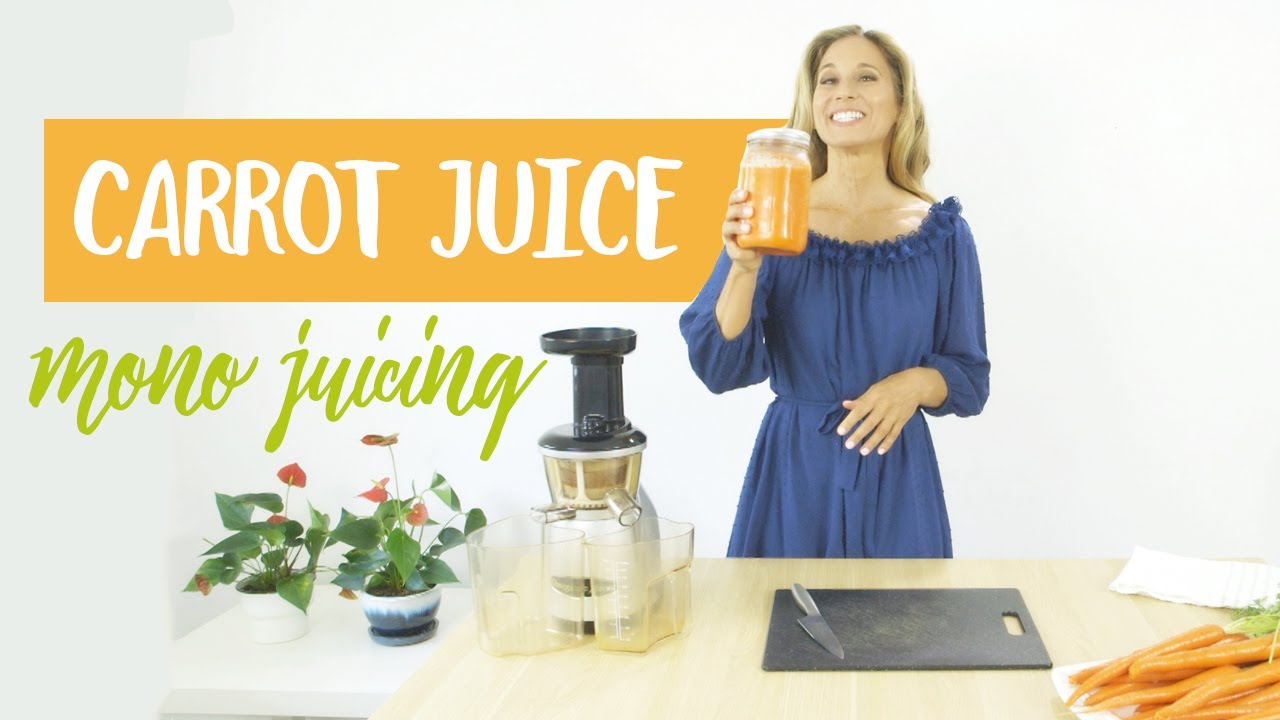 Carrot Juice - Amazing Benefits of One Ingredient Mono Juicing