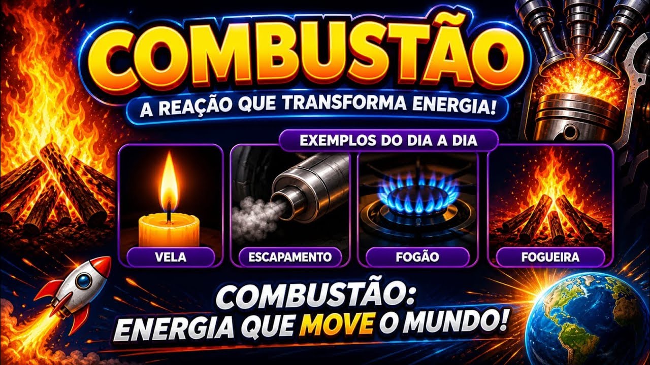 O que &eacute; Combust&atilde;o? Entenda de forma simples e r&aacute;pida!