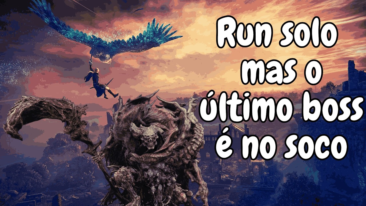 Solando o ùltimo boss no soco - Elden Ring Nightreign