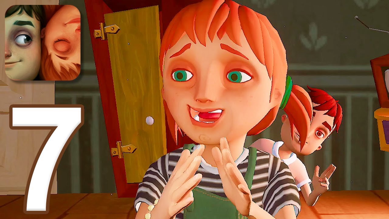 Hello Neighbor Hide & Seek Mobile — Прохождение игрового процесса, часть 7 — Все этапы (iOS)