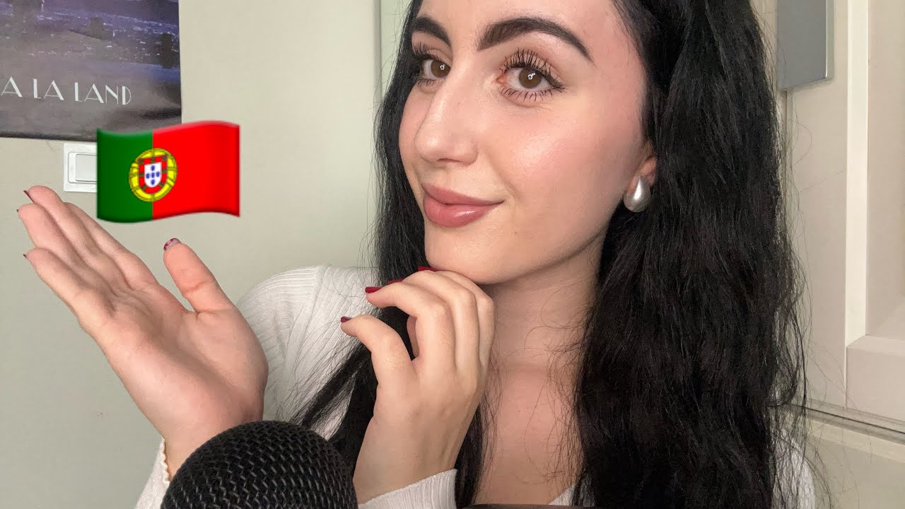 ASMR ~ Whispering Portuguese Trigger Words🇵🇹 #asmr 