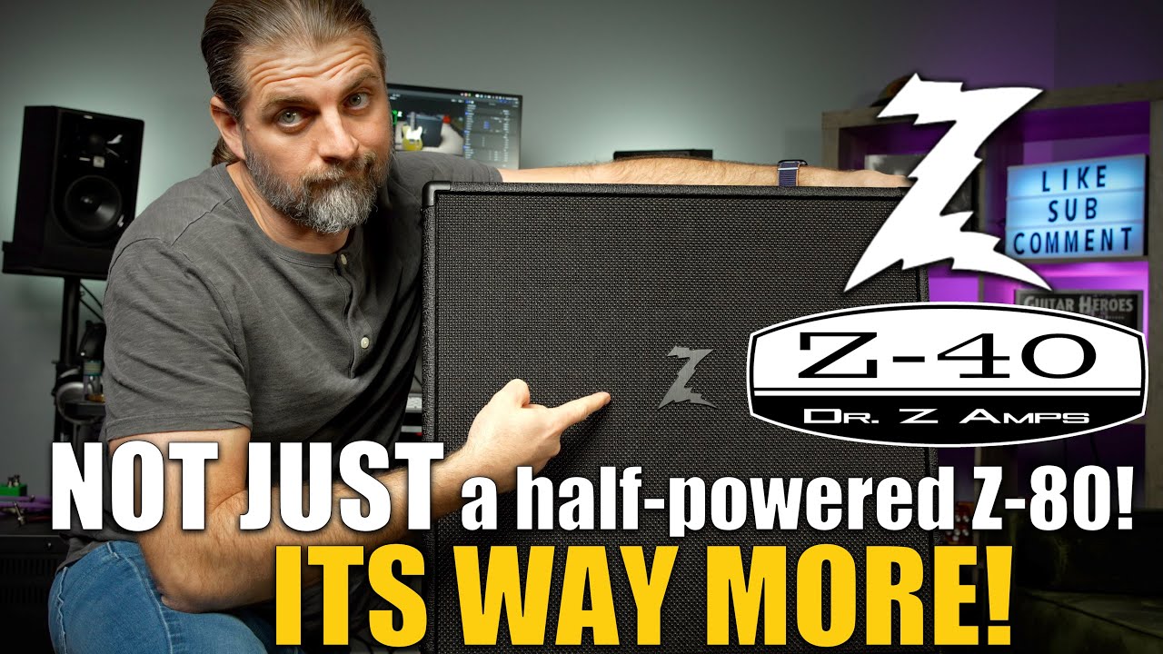 Dr. Z Z-40 Demo - A DO-IT-ALL AMP for VINTAGE BRITISH TONES!