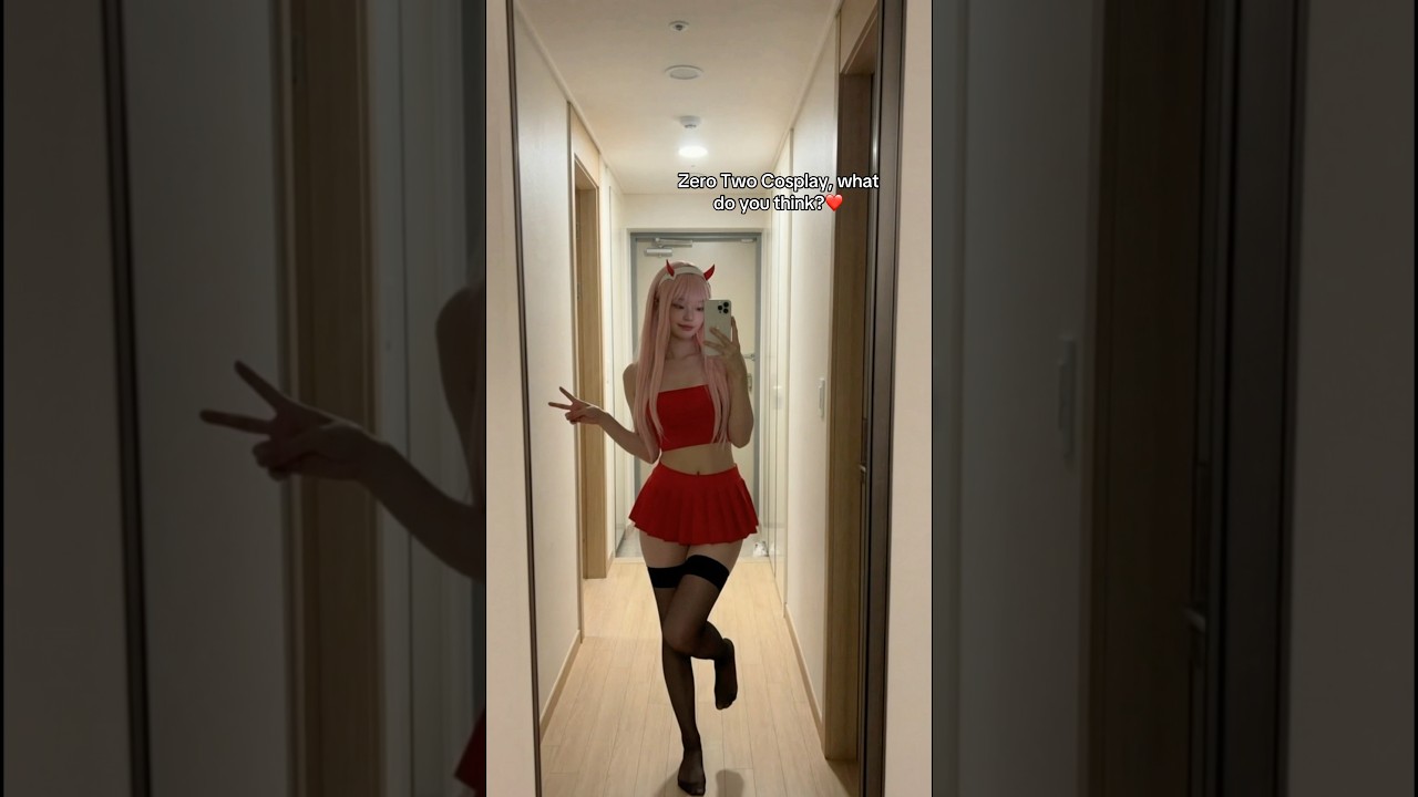 Zero Two Cosplay🔥❤️ 