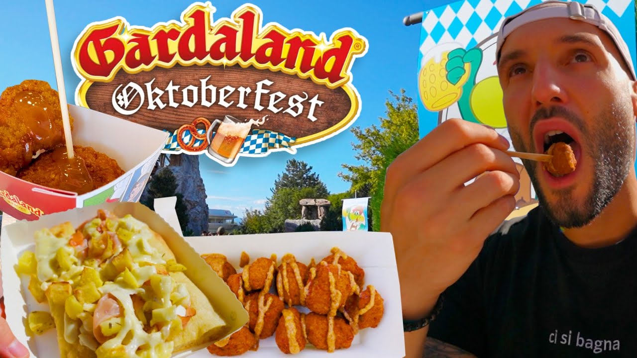 MANGIO SOLO CIBO DELL'OKTOBERFEST A GARDALAND
