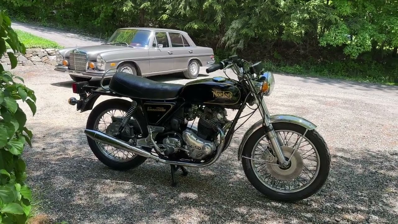 1974 Norton Commando MKIIA For Sale-Cold Start Video