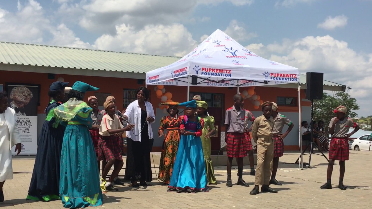 NPG Herero Cultural Dance Namibia (Olof Palme Primary School Inauguration)