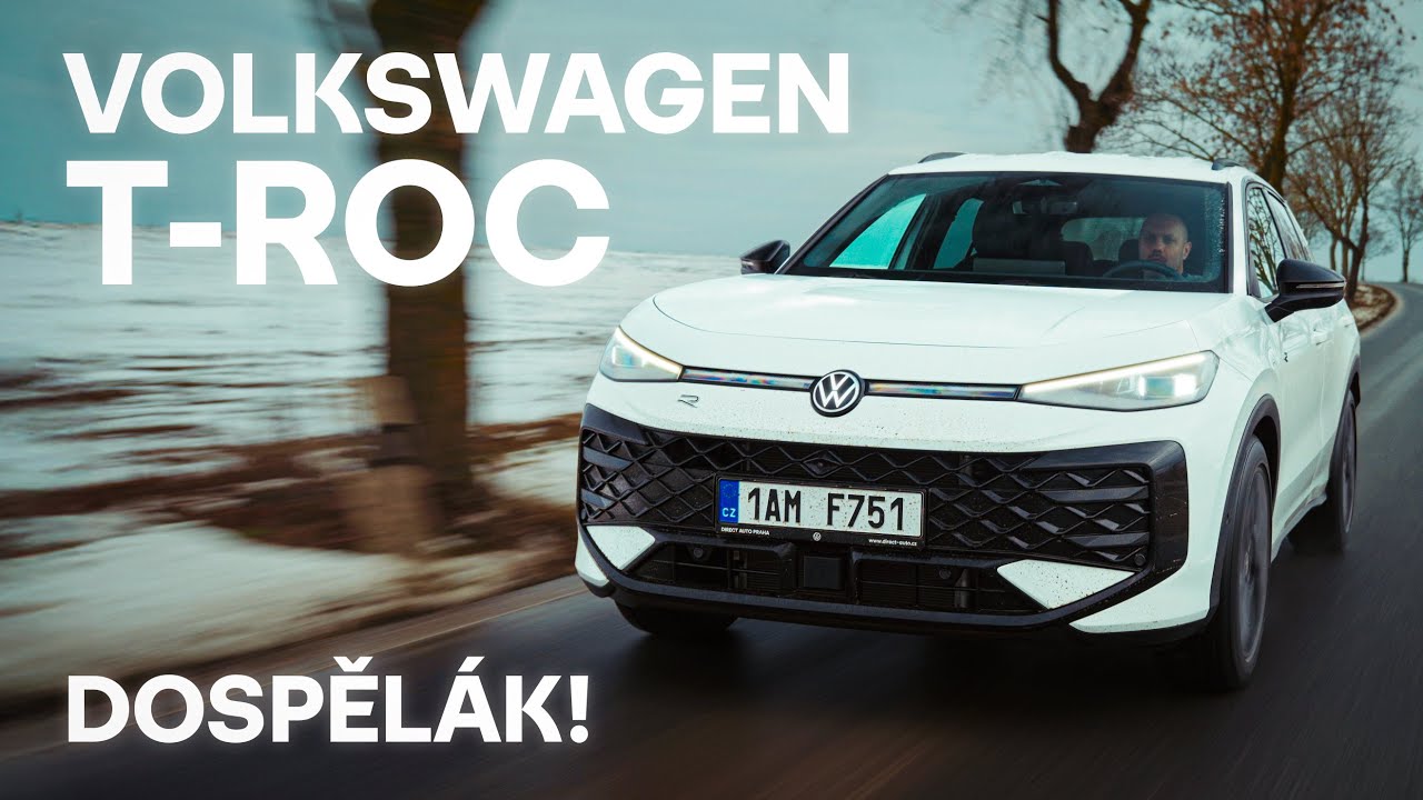 HEZČÍ, VĚTŠÍ A DOBŘE JEZDÍCÍ – Nový Volkswagen T-ROC 2026