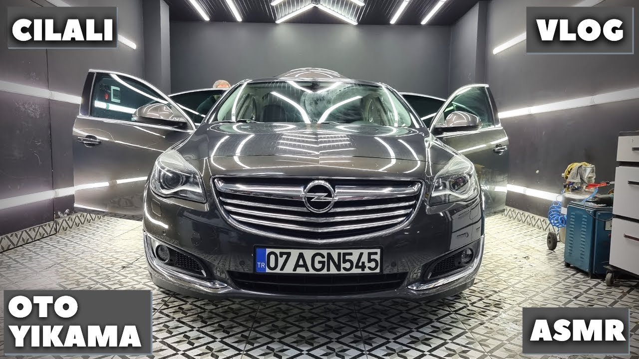 Yıkamalar ne kadar oldu? | Leş Gibi İnsignia Yıkaması | Cilalı Oto Yıkama | ASMR | vauxhall