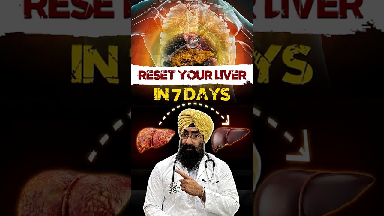 7-Day Liver Detox: How to Reset Your Liver Naturally #shorts #liver #liverdetox #livercleanse #viral