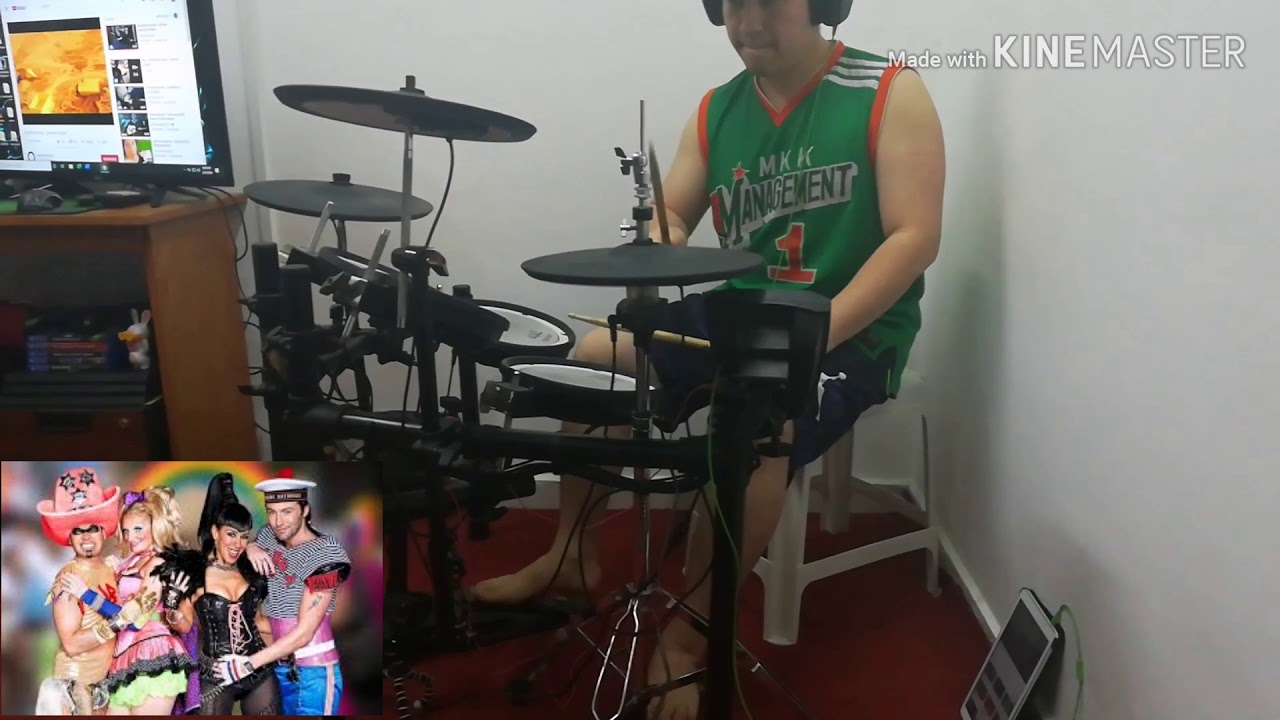 Vengaboys - shalala-la-la ( drum cover )