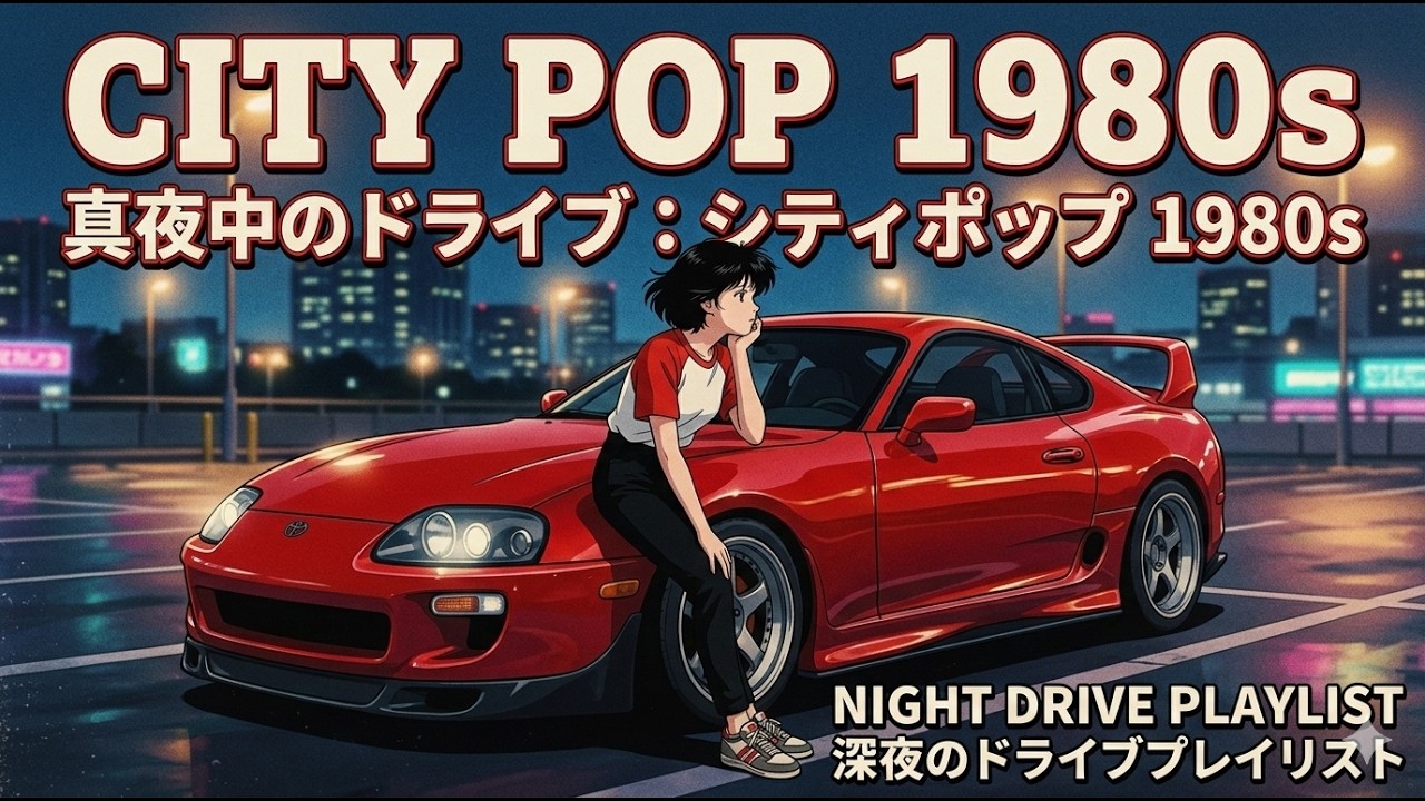 CITY POP 1980s – Tokyo Midnight Drive | 懐かしい日本シティポ