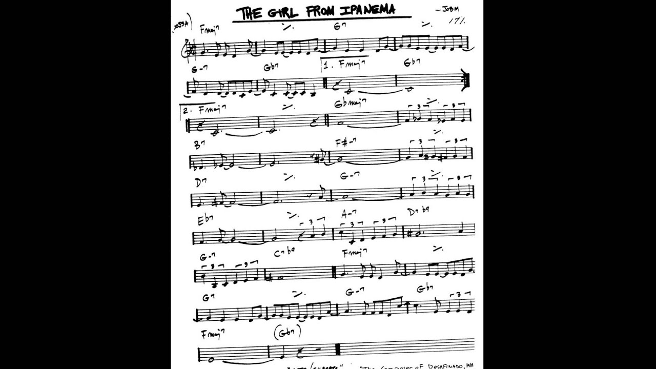 The Girl From Ipanema - Play Along - Backing Track