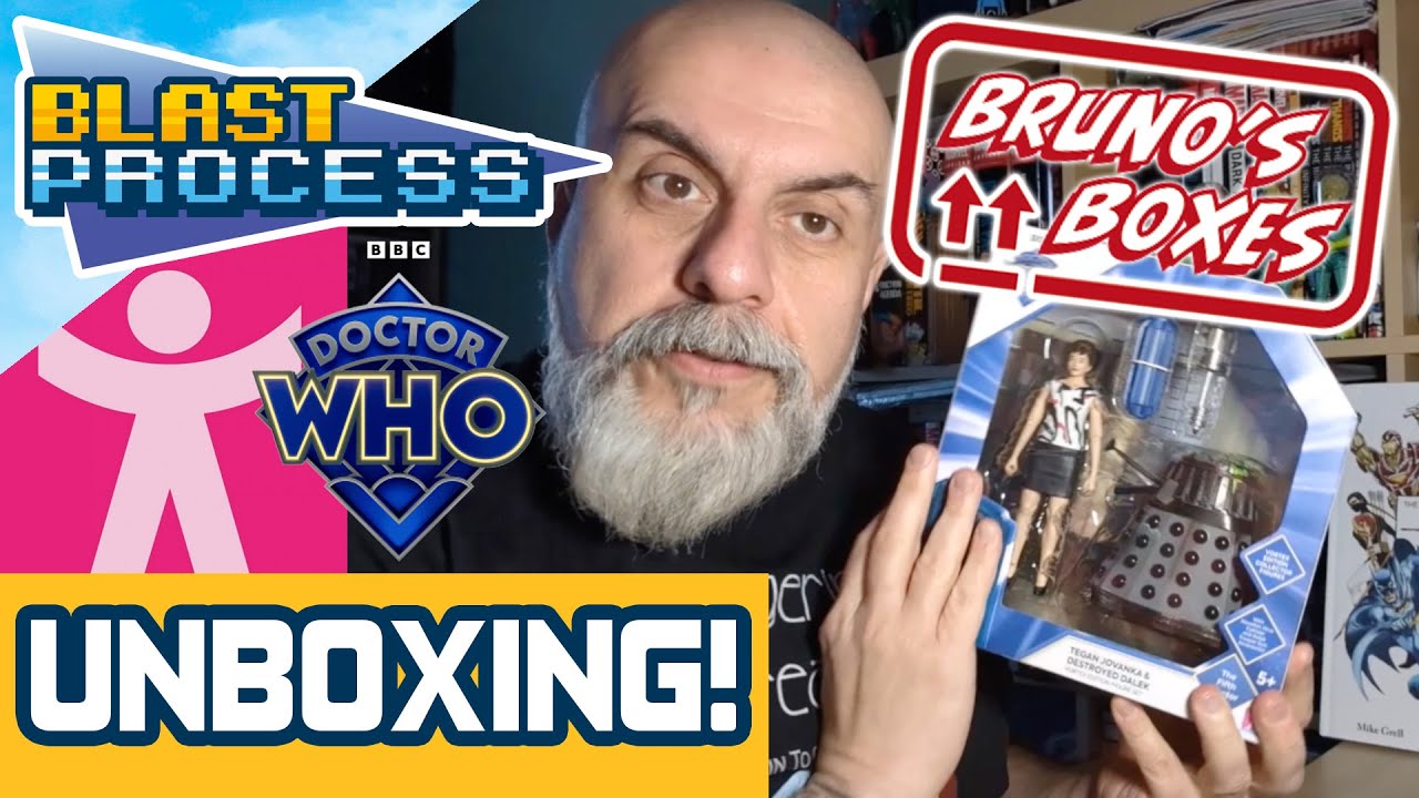 Character Options - Doctor Who - Tegan Jovanka and Destroyed Dalek figure set | Bruno's Boxes
