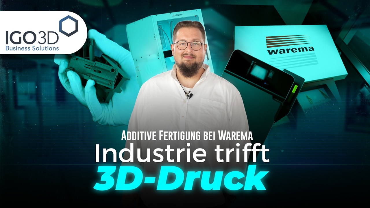Additive Fertigung in der Praxis: Wie WAREMA 3D-Druck sinnvoll in der Industrie einsetzt