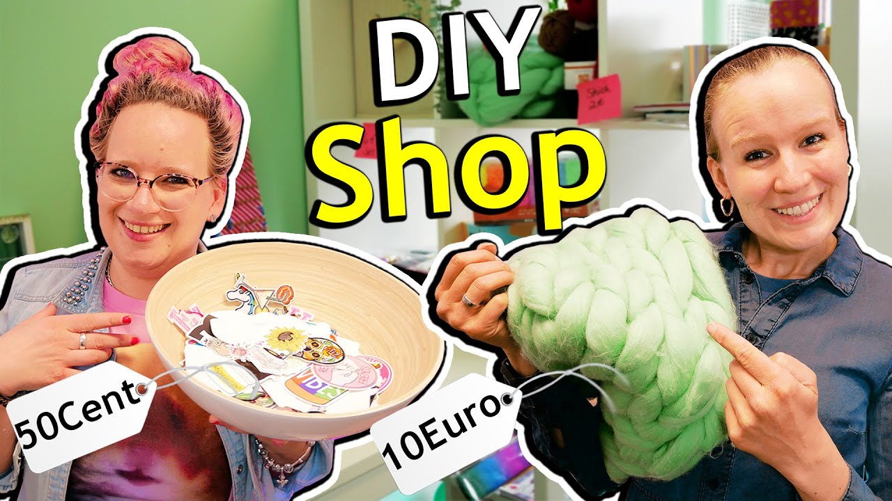 KATHIS NEUES STUDIO wird zum Bastelladen! Wir eröffnen unseren eigenen DIY Store! DIY Inspiration